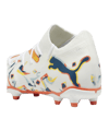 PUMA FUTURE 7 Match Creativity FG/AG Jr Kids Weiss Grün F01 - weiss