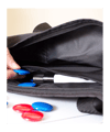 Cawila Taktiktafel Fussball inkl. Tasche| Size: 75 x 100 cm Weiss - weiss