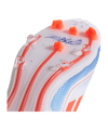 adidas F50 Pro LL FG Advancement Kids Weiss Rot - weiss