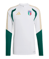 adidas Italien Trio Training Sweatshirt Weiß - weiss