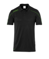 Uhlsport Stream 22 Poloshirt Schwarz Grün F24