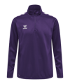 Hummel hmlCore XK HalfZip Sweatshirt Lila F3332 - lila