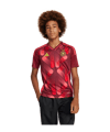 adidas Deutschland Trikot Auswärts EM 2025 Kids Rot - rot