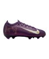 Nike Jr Air Zoom Mercurial Vapor XVI Pro FG Kylian Mbappe Signature Kids Lila F500 - lila