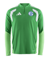 adidas FC Schalke 04 Team Training Zip Top Grün - gruen