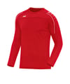 Jako Classico Sweatshirt Rot Weiss F01