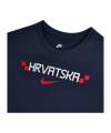 Nike HNS Kroatien Graphic T-Shirt Blau F451 - blau