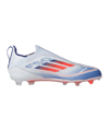adidas F50 Pro LL FG Advancement Kids Weiss Rot - weiss