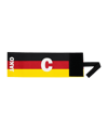 JAKO Kapitänsbinde Schwarz Rot Gold F764 - schwarz