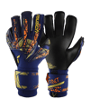 Reusch Attrakt Gold X Evolution TW-Handschuhe Blau Gold Schwarz F4411 - blau