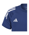 adidas Tiro 24 T-Shirt Kids Blau Weiss - blau