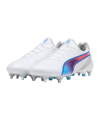 PUMA KING Ultimate MxSG Formula Weiss Blau F02 - weiss