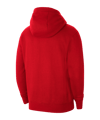 Nike Park 20 Fleece Kapuzenjacke Rot Weiss F657 - rot