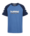 Hummel Logo T-Shirt Kids Blau F7379