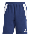 adidas Tiro 24 Short Dunkelblau Weiss - blau