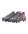 PUMA KING Ultimate Rush FG/AG Grau Pink F01 - grau