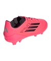 adidas F50 League FG/MG Vivid Horizon Kids Pink Schwarz - rosa