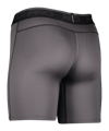 Nike Pro Short Grau Schwarz F068 - grau