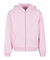 Urban Classic Fluffy Kapuzenjacke Rosa