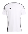 adidas Tiro 24 T-Shirt Weiss Schwarz