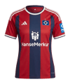 adidas Hamburger SV Trikot 3rd 2026/2027 Damen Rot - rot