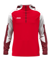 JAKO Dynamic Zip Kapuzenjacke Rot F114