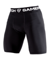 Gamepatch Compressishort Short Schwarz - schwarz