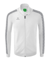 Erima Essential Team Tracktop Jacke Weiss Grau