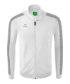 Erima Essential Team Tracktop Jacke Weiss Grau
