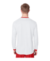 JAKO Inter Trikot Langarm Weiss Rot F011 - weiss