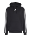 adidas Essentials 3-Stripes French Terry Hoody Schwarz - schwarz