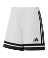 adidas Squadra 25 Short Damen Weiss