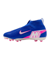 Nike Jr Air Zoom Mercurial Superlfy X Academy FG/MG Attack Kids Blau F446 - blau