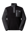 The North Face Yumiori 1/4 Zip Sweatshirt Schwarz - schwarz