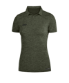 Jako Premium Basics Poloshirt Damen Khaki F28