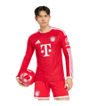 adidas FC Bayern München Authentic Trikot Langarm Home 2026/2027 Rot - rot
