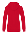 Jako Organic Kapuzenjacke Damen Rot F100 - rot
