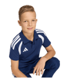 adidas Tiro 26 League Polo Kids Dunkelblau - weiss