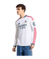 adidas Real Madrid Trikot Langarm Home 2026/2027 Weiß - weiss
