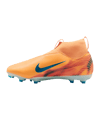 Nike Jr Air Zoom Mercurial Superfly X Academy FG/MG Kylian Mbappe Signature Kids Orange F801 - orange