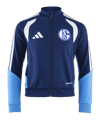 adidas FC Schalke 04 Team Trainingsjacke Kids Blau - blau