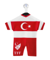 Türkei TFF Minitrikot Home EM 2024 Weiss - weiss