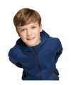 adidas Tiro Travel Hoody Kids Dunkelblau