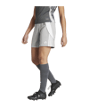 adidas Tiro 24 Short Damen Grau Weiss - grau