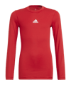 adidas Techfit Sweatshirt Kids Rot - rot