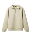 Burocs Essential Mock Neck Sweatshirt Beige - beige