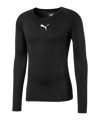 PUMA LIGA Baselayer Longsleeve Schwarz F03