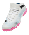 PUMA FUTURE 7 Match TT Mid Phenomenal Jr Kids Weiss Schwarz Pink F01 - weiss