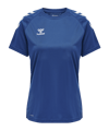 Hummel hmlCORE XK Poly T-Shirt Damen Blau F7045