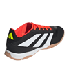 adidas Predator League IN Halle Solar Energy Schwarz Weiss Rot - schwarz